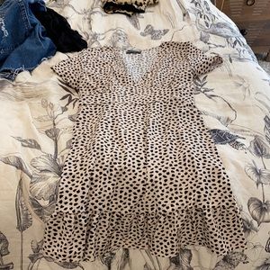 Leopard print dress
